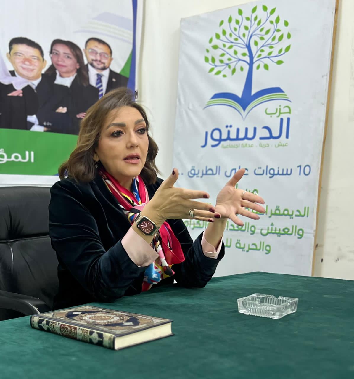 مع فتح باب التصويت في انتخابات "الدستور".. جميلة إسماعيل :  التجديد ضمان لحيويتنا والمشاركة هي أداة التغيير