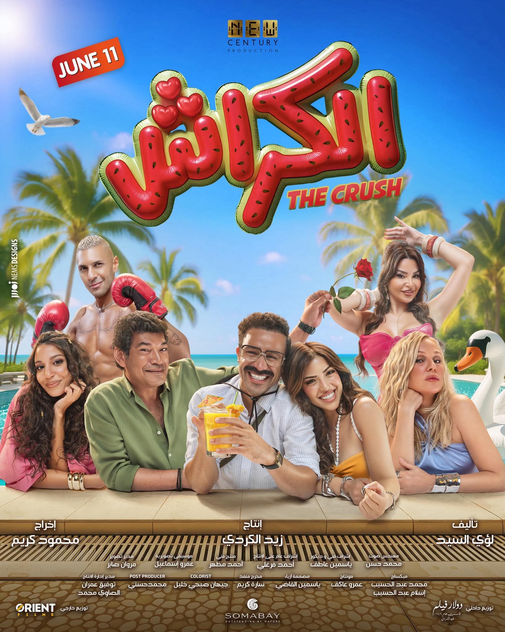 "الكراش” يطرق أبواب الصيف.. كوميديا رومانسية في دور العرض 11 يونيو