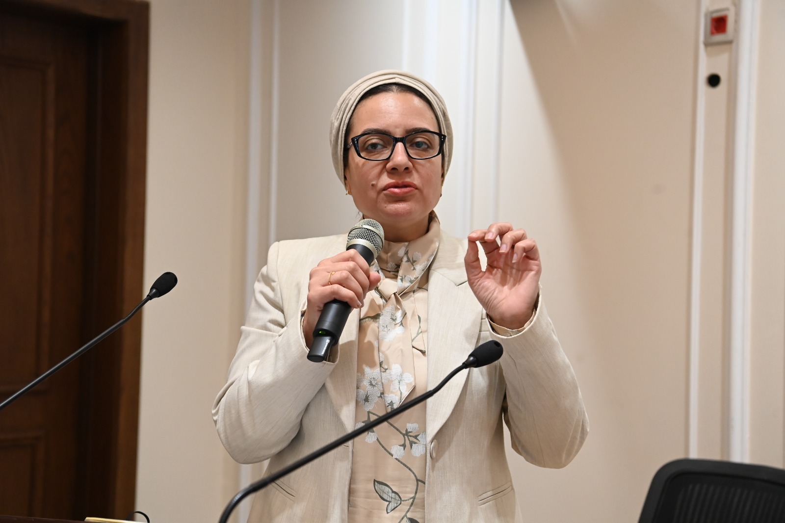 النائبة ريهام عبدالنبي تتقدم بطلب اقتراح برغبة بشأن تحويل مركز سقارة للتدريب إلى أكاديمية متخصصة تحت مسمى "أكاديمية نظم الإدارة المحلية"