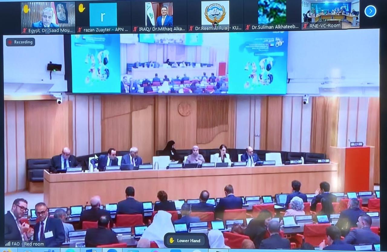 الزراعة تطرح رؤيتها الاستراتيجية للغذاء في الدورة 38 لمؤتمر "الفاو" الغذائية في الدورة 38 لمؤتمر "الفاو" الإقليمي