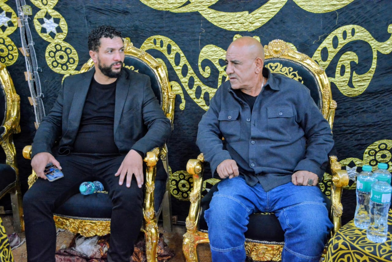 عزاء عم الفنان محمد العمدة بحضور أشرف زكي ومحمد لطفي