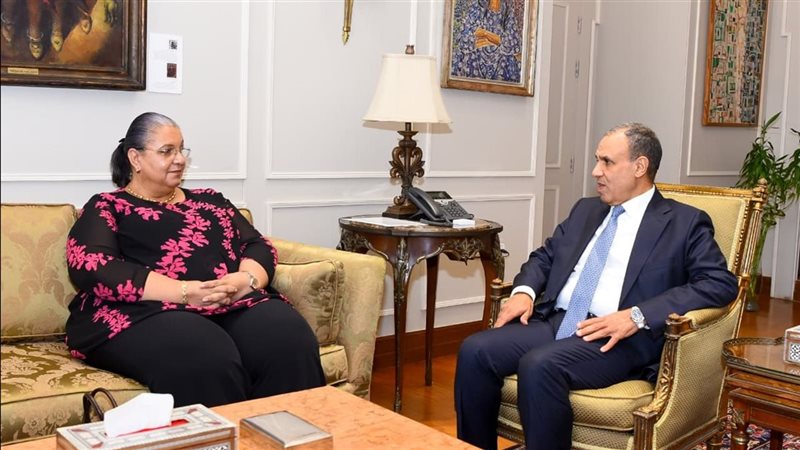 وزير الخارجية يستقبل رئيسة بعثة الأمم المتحدة للدعم في ليبيا