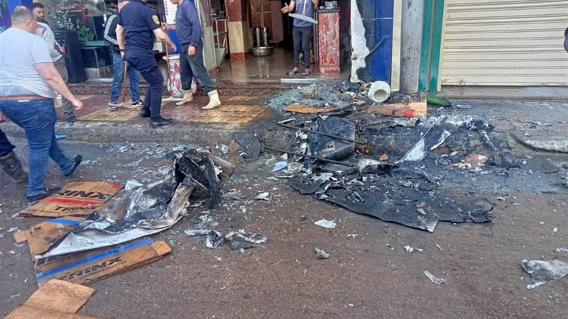 السيطرة على حريق  بمطعم أسماك بدمنهور
