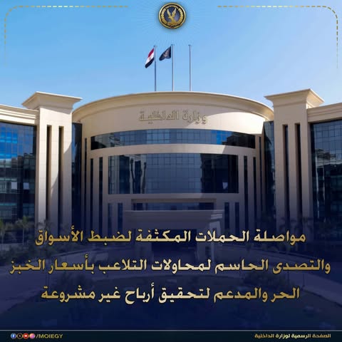 الداخلية: حملات مكبرة لضبط الجرائم التموينية
