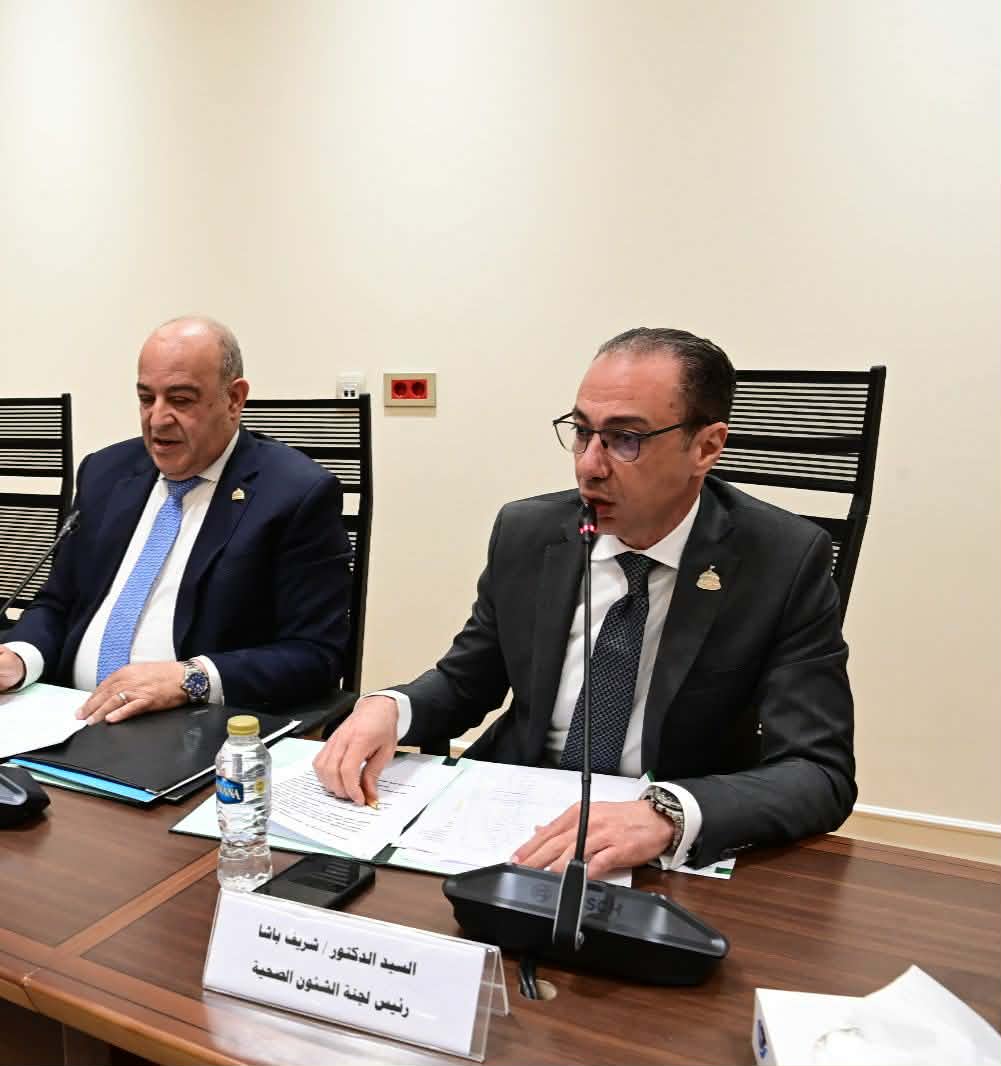 الدكتور شريف باشا رئيس لجنة الصحة بالنواب يطالب.. بتشديد الرقابة على المستلزمات الطبية ودعم الخدمات الصحية