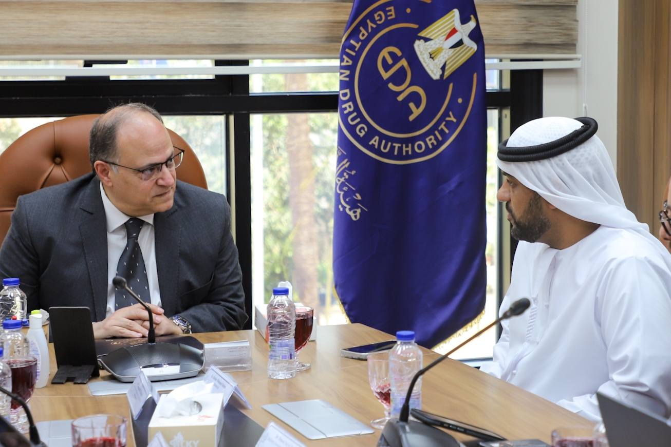 رئيس هيئة الدواء المصرية يستقبل رئيس مجلس إدارة شركة عرب لاب الإماراتية لبحث تعزيز التعاون في مجالات الجودة والرقابة الدوائية