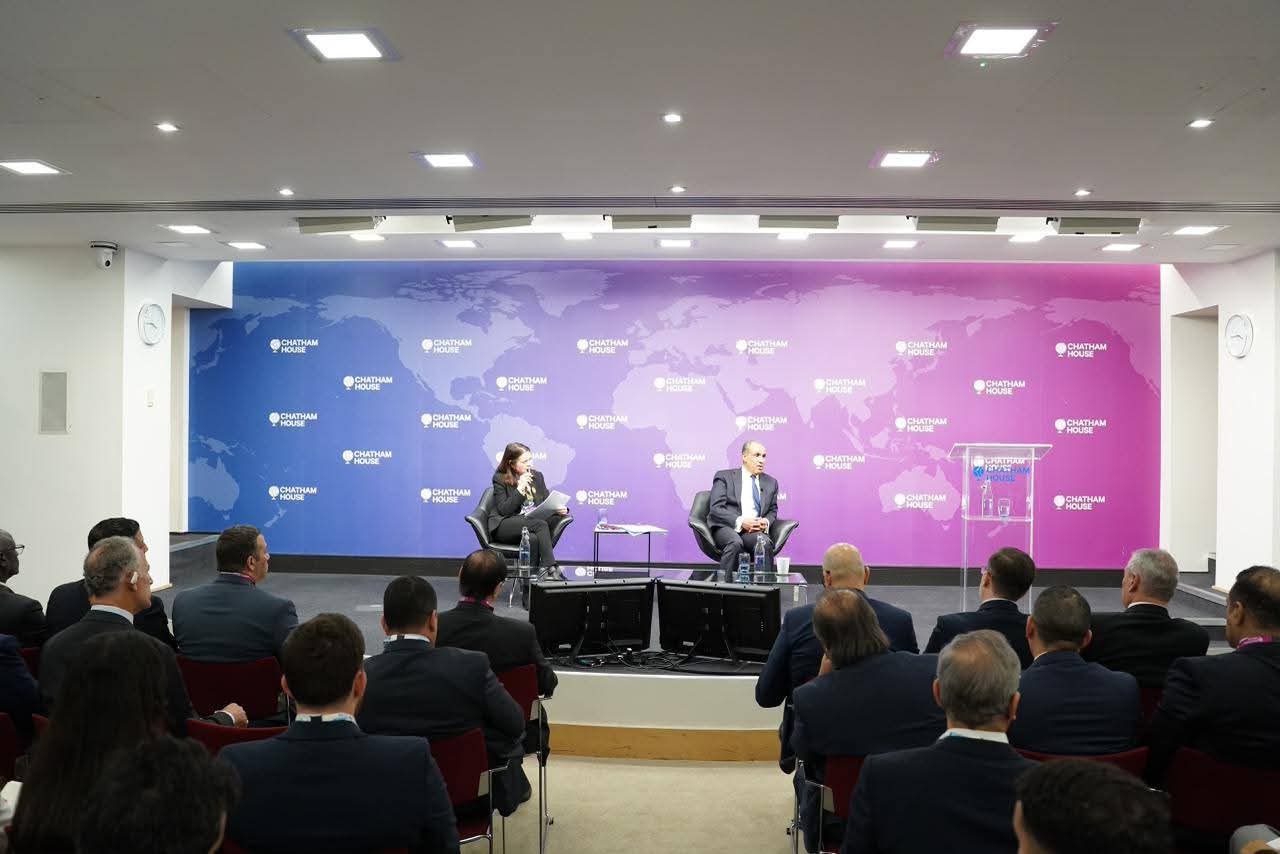 وزير الخارجية يؤكد في جلسة بـ"تشاتام هاوس" أهمية الحلول الدبلوماسية لتحقيق الأمن والاستقرار في الشرق الأوسط