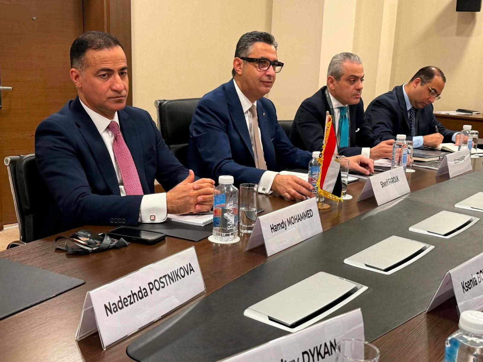 وزير التموين يواصل لقاءاته على هامش المنتدى الروسي الخامس للحبوب بسوتشي ويبحث مع شركة “OZK” واتحاد مُصدّري ومنتجي الحبوب الروسي تعزيز التعاون في مجال الأمن الغذائي