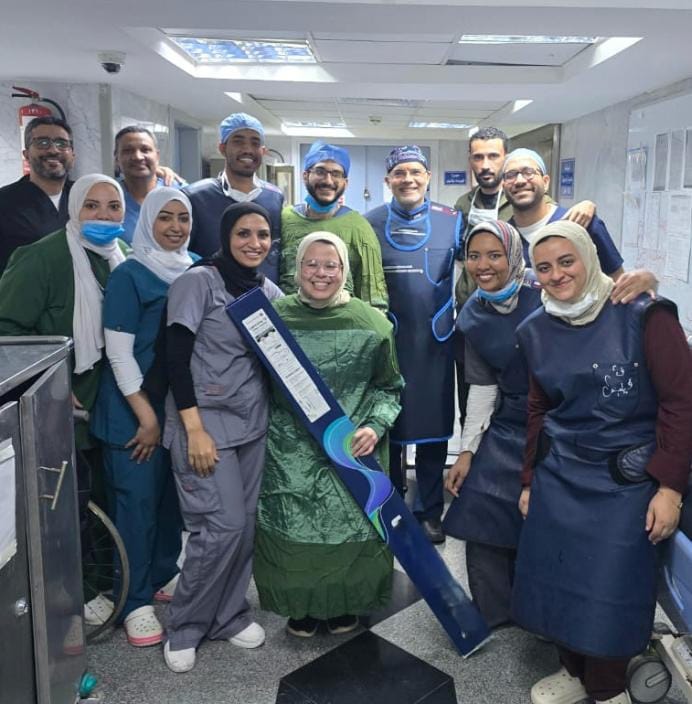 في سبق طبي هو الأول من نوعه.. "معهد القلب" ينجح في إنقاذ مريضة بجلطة رئوية حادة باستخدام تقنية "الشفط الميكانيكي"
