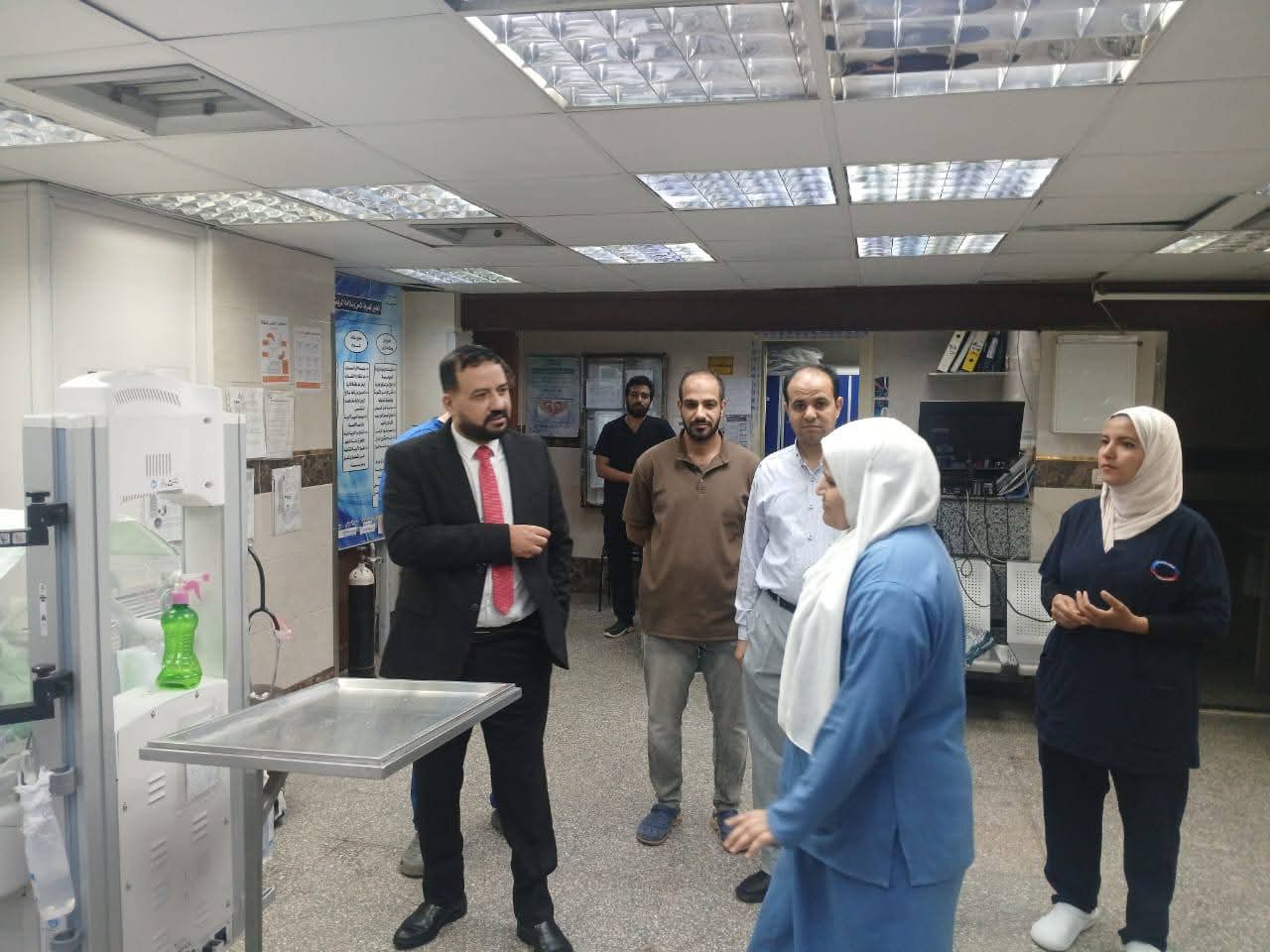 بعد صلاة العيد مباشرة.. مدير تأمين المنوفية يفاجئ مستشفى الهلال بجولة رقابية حاسمة ورسائل إنسانية للمرضى