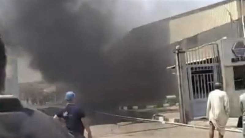 حريق داخل مصنع سيارات ببرج العرب.. والحماية المدنية تسيطر على النيران دون إصابات
