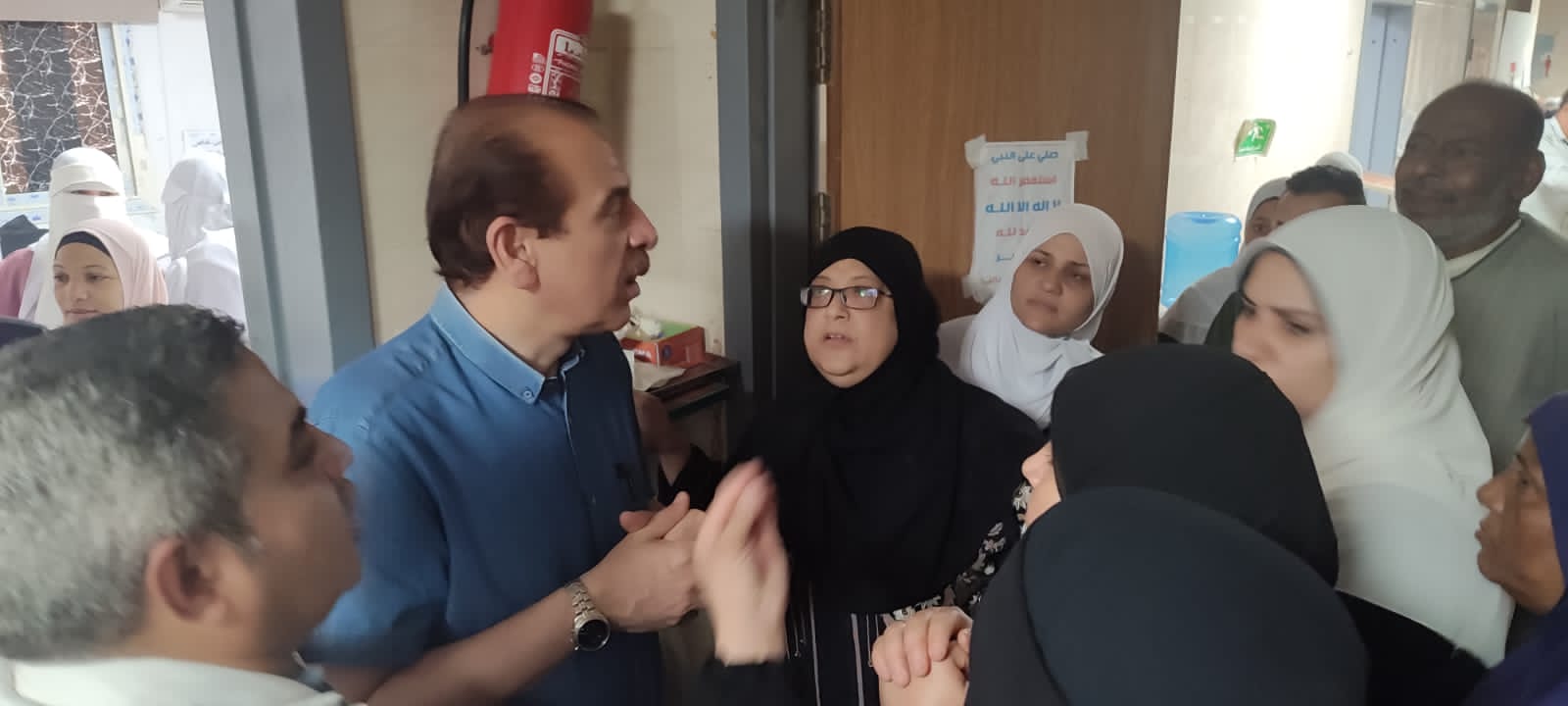 نائب وزير الصحة يتفقد مستشفى العياط المركزي ويوجه بإحالة الإدارة للتحقيق ومحاسبة المقصرين