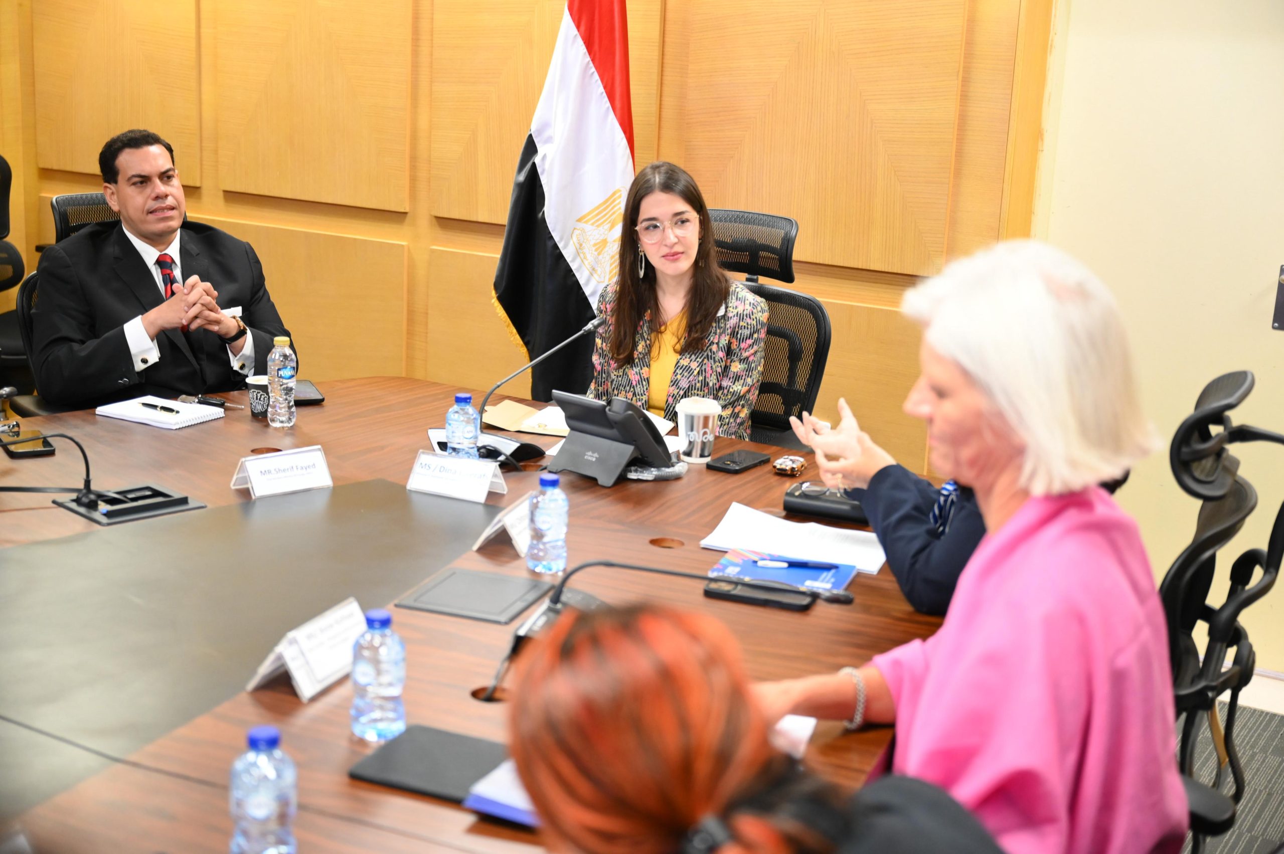 التضامن الاجتماعي تعقد الاجتماع الدوري لمشروع تعزيز القدرات المؤسسية والبشرية بالوزارة بالتعاون مع برنامج الأمم المتحدة الإنمائي