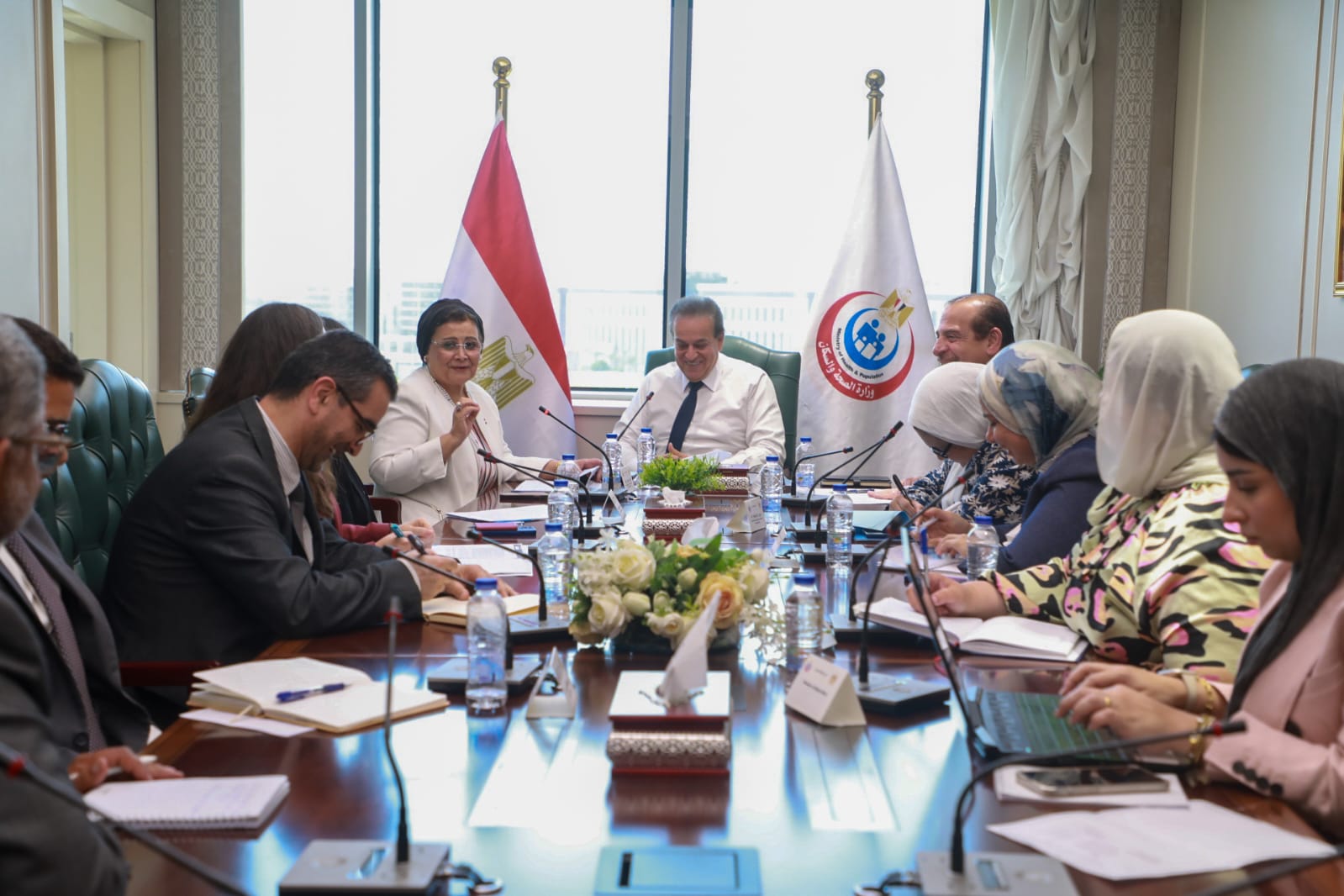 وزير الصحة يبحث مع ممثلة اليونيسيف لدى مصر تعزيز التعاون في صحة الطفل