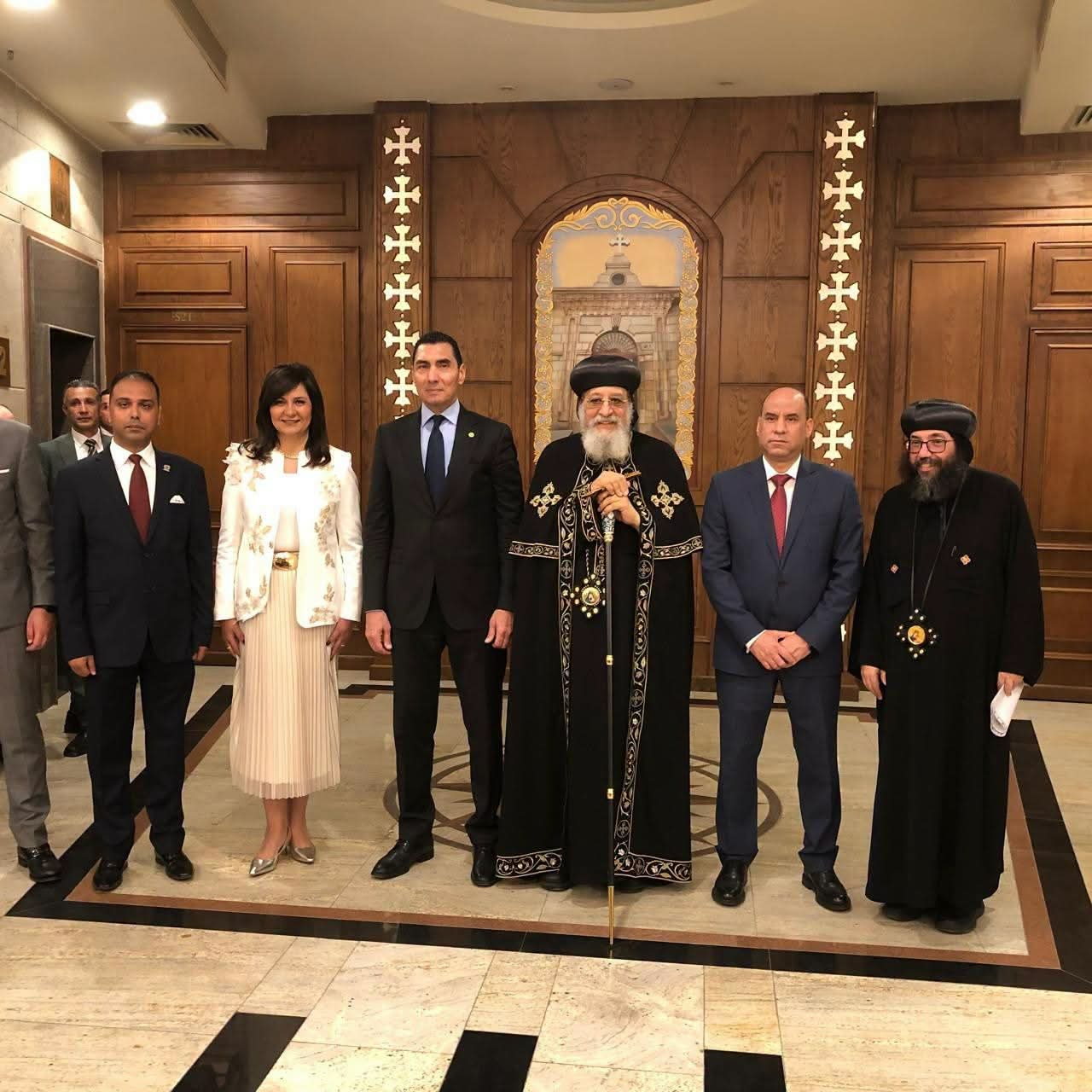 بتشريف البابا تواضروس الثاني وحضور وزير الشباب والرياضة ومحافظ القاهرة ..     - وزير العمل يشارك في انطلاق النسخة السادسة من ملتقى التوظيف "Job Hub 6" بالكاتدرائية المرقسية