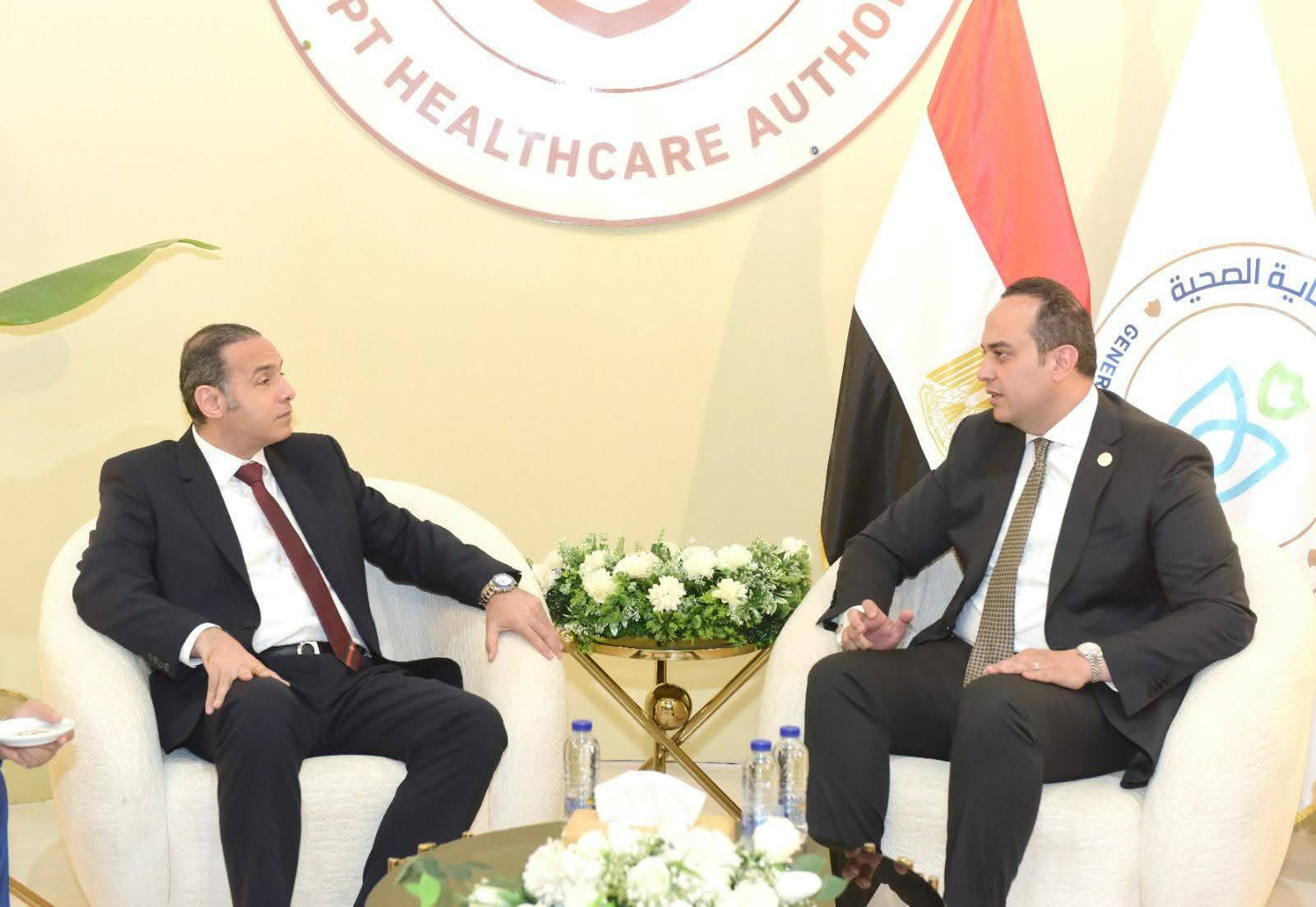 مذكرة تفاهم بين الهيئة العامة للرقابة المالية وهيئة الرعاية الصحية لتعزيز الشمول التأميني والمالي ودعم الاستثمار في القطاع الصحي