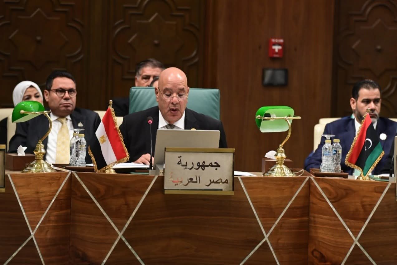 المستشار هشام بدوي، رئيس مجلس النواب، يشارك في أعمال المؤتمر الثامن للبرلمان العربي ورؤساءالمجالس والبرلمانات العربية