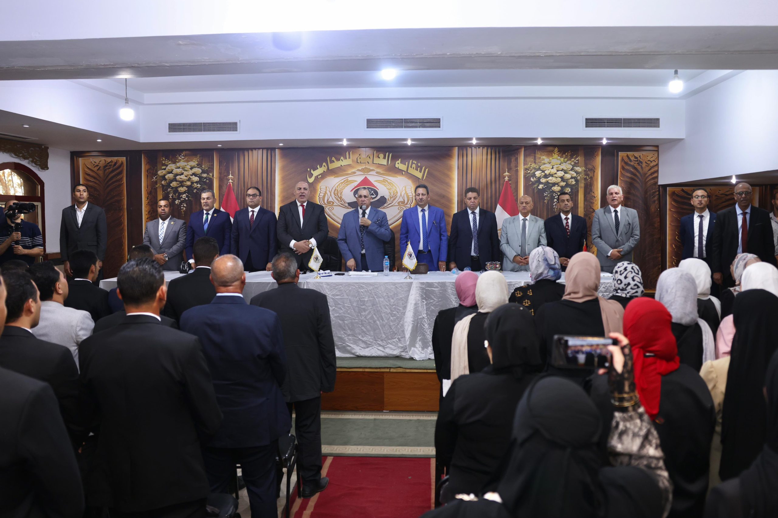 نقيب المحامين يترأس جلسة حلف اليمين للمحامين الجدد.. ويؤكد: المجلس تحمل فاتورة الإصلاح ومستمرون في تأدية الأمانة
