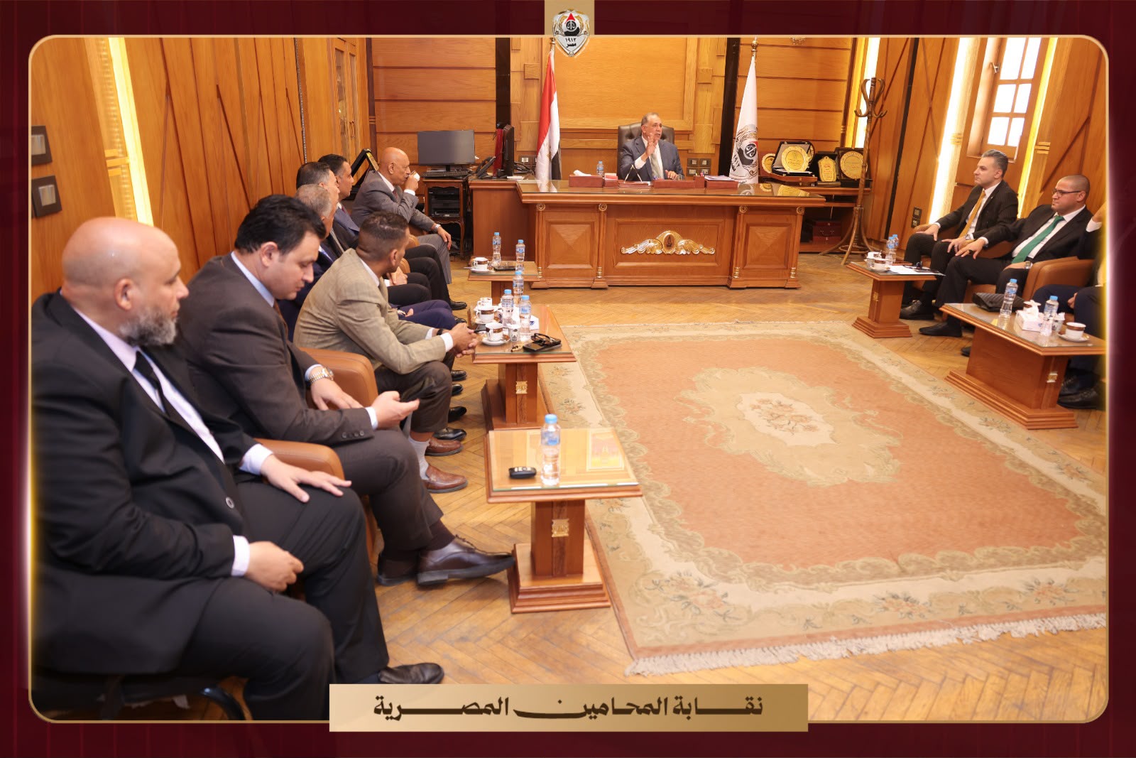 نقيب المحامين يبحث بروتوكول تعاون مع نقابة أطباء الأسنان لإعادة خدمات علاج الأسنان للمحامين