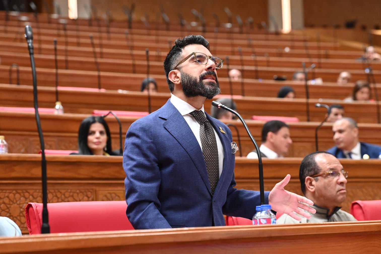 إسلام قرطام: التحاق الأبناء بمدارس خاصة لا يعني أن الأسرة غير مستحقة للدعم
